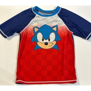 Sonic the Hedgehog Rashguard Shirt (sz. 8)